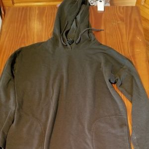 Dark Green Hoodie Dress